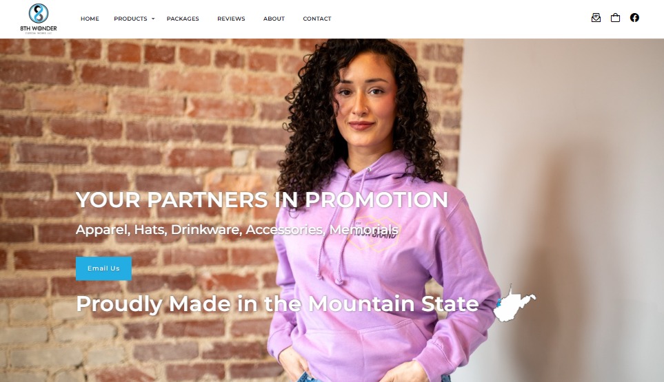 Screenshot of a vibrant e-commerce website homepage designed for 'Client A' featuring product categories and special offers